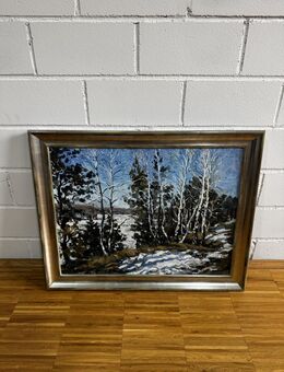 Ölgemälde „Winterlandschaft“ von Ivanov Yuri – 1996, Malerei - Überlingen Zentrum