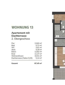 Moderne Mietwohnung in Neuenburg - Wohnung 13 - Zetel
