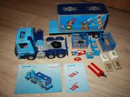 Playmobil 4447 (Container-Truck) + Playmobil 4474 (Hubwagen mit Gitterbox) - Essen