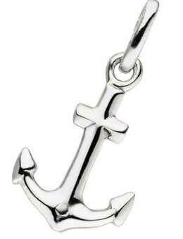 JOBO Ankeranhänger Anhänger Anker, 925 Silber