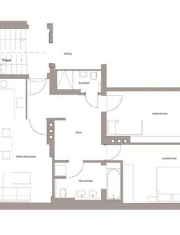 Altstadt: aufwändig sanierte 3-Zimmer-Wohnung in denkmalgeschütztem Gebäude - München