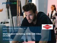 Werkstudent Marketing im Bereich Video (m/w/d) - Wuppertal
