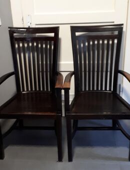 Rahaus Teakholzstühle Holzstühle Kolonialstil Esszimmer - Ahrensfelde