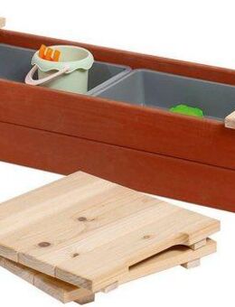 Pinolino® Sandkasten Hedda, rot/natur