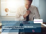 Sachbearbeitung (m/w/d) für den Bereich Haushalt und Finanzplanung - Hannover