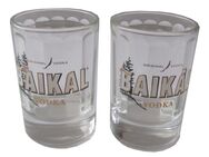 Baikal Vodka - 2 Schnapsgläser 4cl. - Glas - Doberschütz