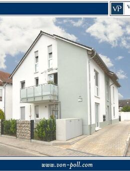 Neuwertige Dachgeschosswohnung mit Klimaanlage, Garage und Stellplatz - Mutterstadt
