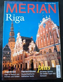 Merian Riga (Merian-Hefte) Reise Reisemagazin Reiseführer Reisezeitschrift - Essen