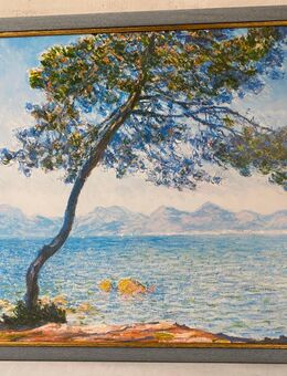Kunstdruck "Baum" von Claude Monet, "Antibes" (1888) mit Rahmen - Delmenhorst
