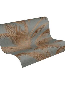 living walls Vliestapete Michalsky 6 florale Tapete Mustertapete Pflanzen Blattmuster, strukturiert, matt, (1 St), Vliestapete Natur für Schlafzimmer Küche Wohnzimmer Floral Design Flur