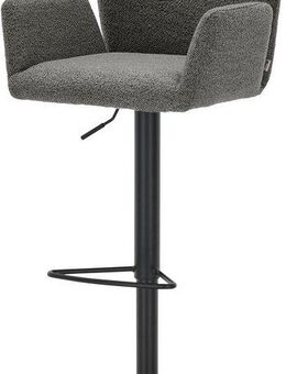 set one by Musterring Barhocker Salinas, mit Trompeten-Säulengestell in schwarz, höhenverstellbar, 4 Farben