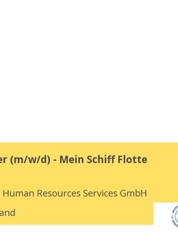 Reiseberater (w/m/d) - Mein Schiff Flotte - Berlin Mitte