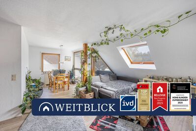 WEITBLICK: Gemütliche Dachgeschosswohnung in Oberriexingen!