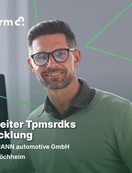 Teamleiter TPMS/RDKS Entwicklung (m/w/d) - Veitshöchheim