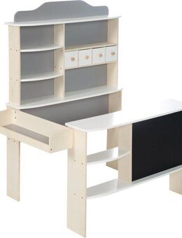 roba® Kaufladen Verkaufsstand weiß/grau