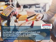 Verkäufer im Lebensmittelhandwerk mit Schwerpunkt Fleisch- und Wurstwaren / Verkaufstalent (m/w/d) Vollzeit / Teilzeit - Schönhausen (Elbe)