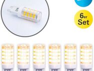 näve LED-Leuchtmittel Denny, G9, 6 St., Warmweiß, 6er-Set, Leuchtmittel G9/3,5W, Effizienzklasse F, Keramik/Kunststoff