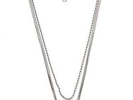 Firetti Kette mit Anhänger Schmuck Geschenk Layering Kette mit kreisförmigen Anhänger
