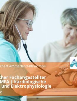 Medizinischer Fachangestellter (m/w/d) / MFA | kardiologische Ambulanz und Elektrophysiologie - Westerstede