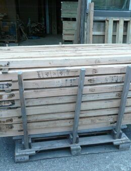 Kantholz, Hartholz, Rosenholz,, Unterlegholz, 70 X 70 mm 1800 mm Lang. - Kalletal