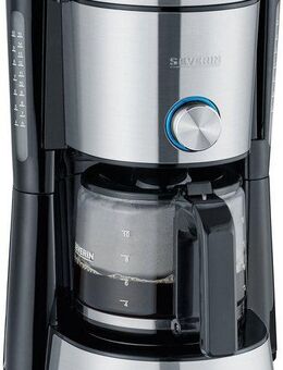 Severin Filterkaffeemaschine KA 4825, 1,25l Kaffeekanne, Papierfilter 1x4