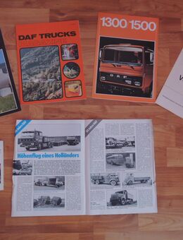 DAF Prospekt LKW Prospekt Oldtimer Preisliste - Langenhagen