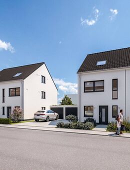 Familienfreundliche Neubau-Doppelhaushälfte mit schönem Grundstück - Hamm