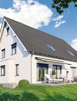 Neubau Doppelhaushälfte mit Garten und Carport DHH 2 Links - Uhldingen-Mühlhofen