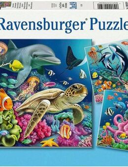 Ravensburger Puzzle Bezaubernde Unterwasserwelt, 147 Puzzleteile, Made in Europe