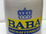 Maßkrug, Bierkrug 0,5l , BABA, Bierflasche alt, Prägeflasche, Aschaffenburg - Gründau