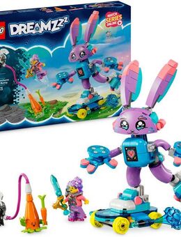 LEGO® Izzie und Bunchurro der Gaming-Hase (71490), LEGO DREAMZzz Konstruktionsspielsteine, (252 St), Made in Europe