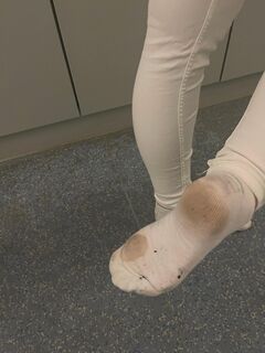 Krankenschwester-Socken - Schweißnass