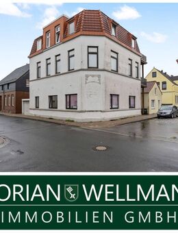 Nordenham | Zentral gelegenes Mehrfamilienhaus bestehend aus 4-6 Wohneinheiten und einer Garagen - Nordenham