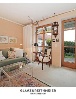 Alpenblick trifft Wohngefühl - Stilvolle Split-Level-Wohnung mit Garten in Altstadtlage - Wolfratshausen