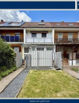 Top gepflegtes Reihenhaus mit Extra-Grundstück inkl. Garage und Nebengebäude - Nördlingen