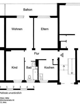Demnächst frei! 2-Zimmer-Wohnung in Witten Mitte - Witten