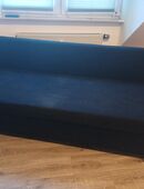 Schlafsofa in schwarz zu verschenken in 44149