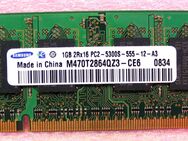 Samsung - 1 GB RAM - M470T2864QZ3-CE6 - 2Rx16 PC2-5300S-555-12-A3 - Biebesheim (Rhein)