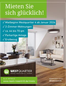 ZUR MIETE - 2-Zimmer-Wohnung mit Balkon in 97318 Kitzingen (WE 4-L05) - Kitzingen