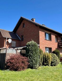 Solides Zweifamilienhaus mit Gartenidylle in Löhne-Mennighüffen! - Löhne