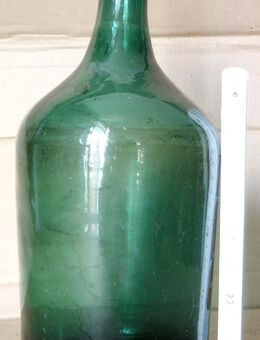 alte kleine Glasflasche, Glasballon - Dresden