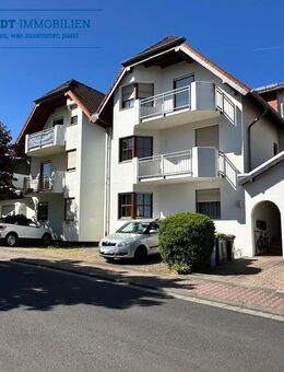 Attraktive 3 Zimmer Eigentumswohnung mit 2 Balkonen und Garage in zentraler Wohnlage von Idstein - Idstein