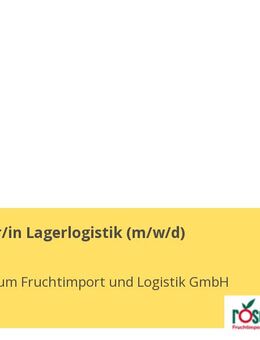 Mitarbeiter/in Lagerlogistik (m/w/d) - Köln