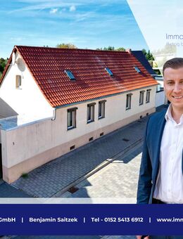 Einfamilienhaus mit Gartenidylle, Garage und Platz zum Wohlfühlen - Staßfurt