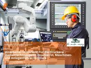 Mitarbeiter/in (m/w/d) für die Druckerei - Medientechnologe/in, Drucker/in, Maschinen- und Anlagenführer/in Druck - Durmersheim