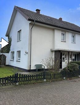 Doppelhaushälfte in schöner Siedlungslage auf großem Grundstück in Lastrup - Lastrup