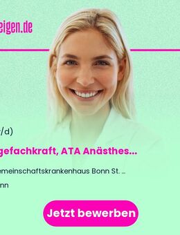 Pflegefachkraft, ATA (m/w/d) Anästhesie - Bonn