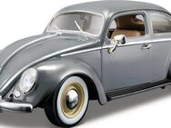 Bburago Sammlerauto Volkswagen Käfer (1955), grau, Maßstab 1:18