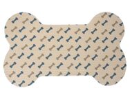zooplus Basics Napfunterlage Knochen - L 53,5 x B 33 cm