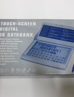Databank Touch Screen Digital 8 K Databank NEU -ungebraucht- - Mahlberg